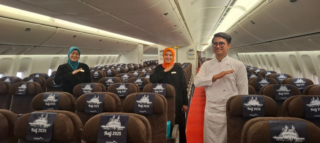 Garuda Indonesia Siagakan 954 Personel untuk Layani 90 Ribu Jemaah Haji 2025