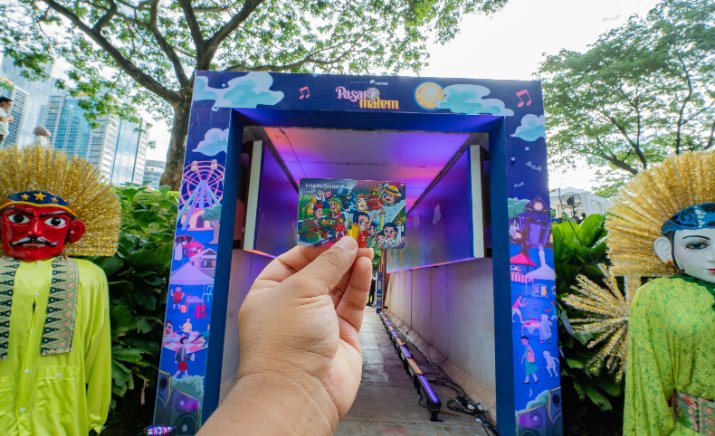 Dorong Transaksi Non-Tunai, Bank Jakarta Hadir di Pasar Malem Narasi 2025